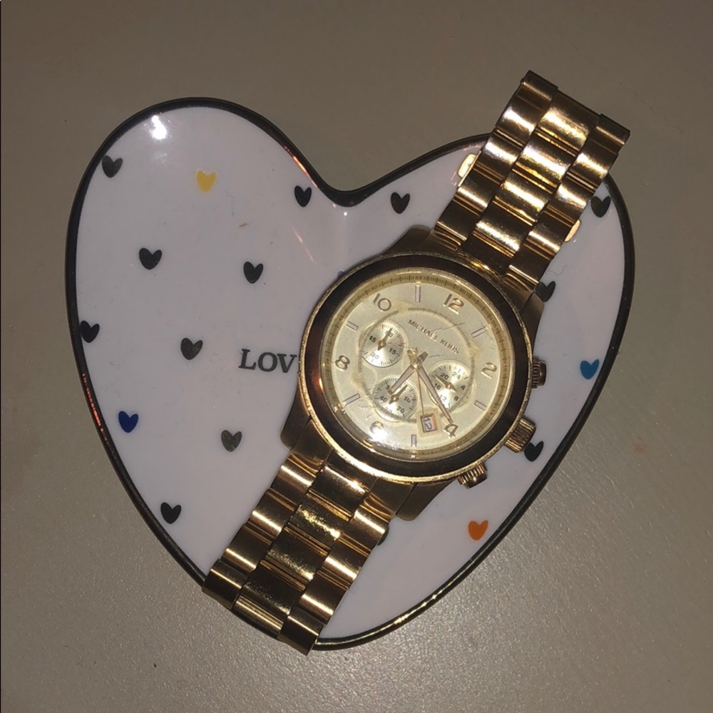 Women’s Michael Kors Gold Watch